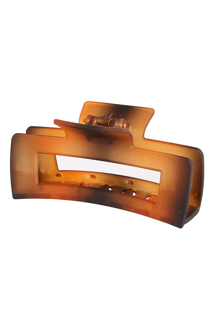 4.1 Inch Matte PS Plastic Hair Claw Clip, Wholesal_CWAHA0091