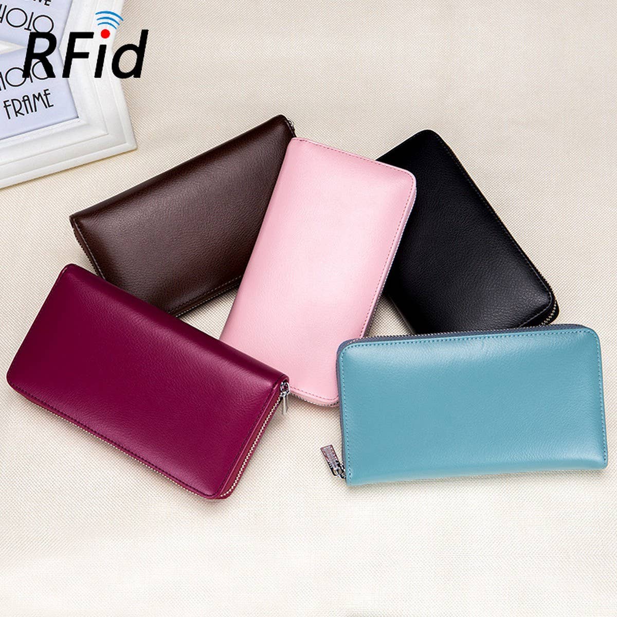 LONG PASSPORT BAG MULTIFUNCTIONAL LEATHER WALLET_CWAB3701