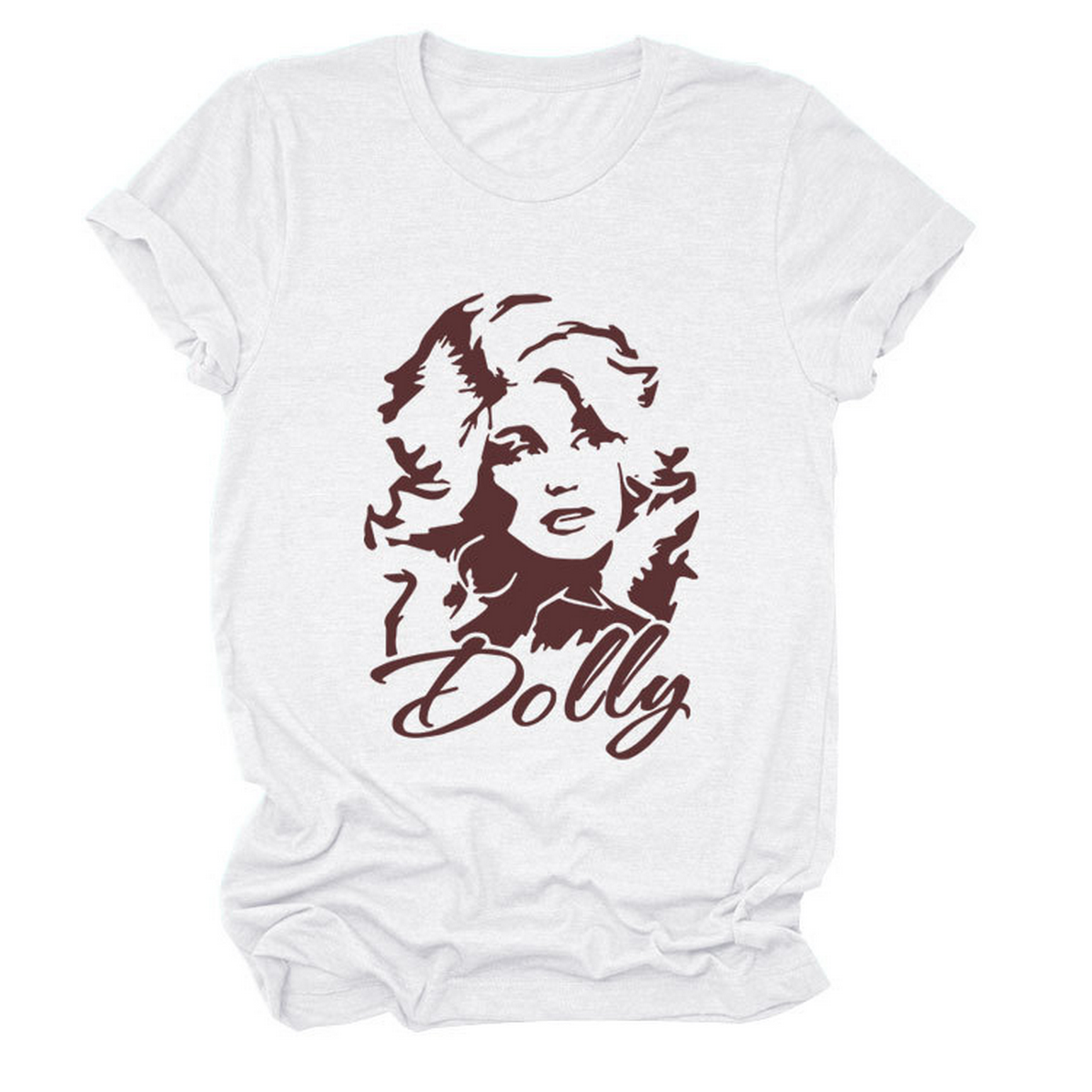 Trendy Women¡¯s Tee ? Casual Round Neck Shirt