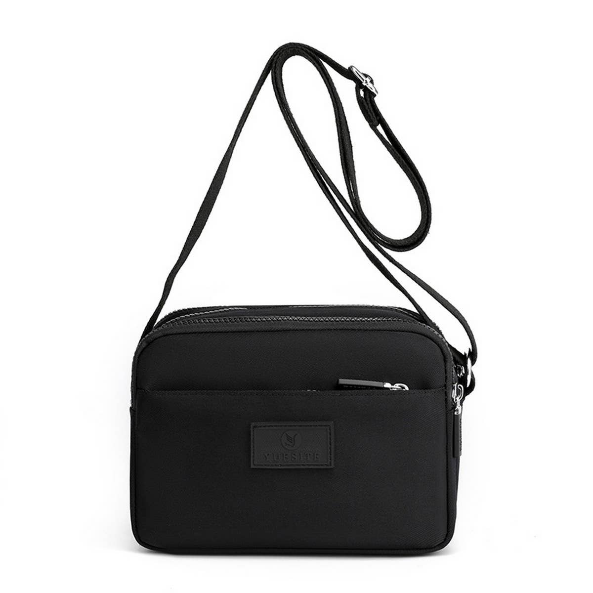 MULTI-POCKET CASUAL CANVAS SHOULDER CROSSBODY BAG_CWAB3518