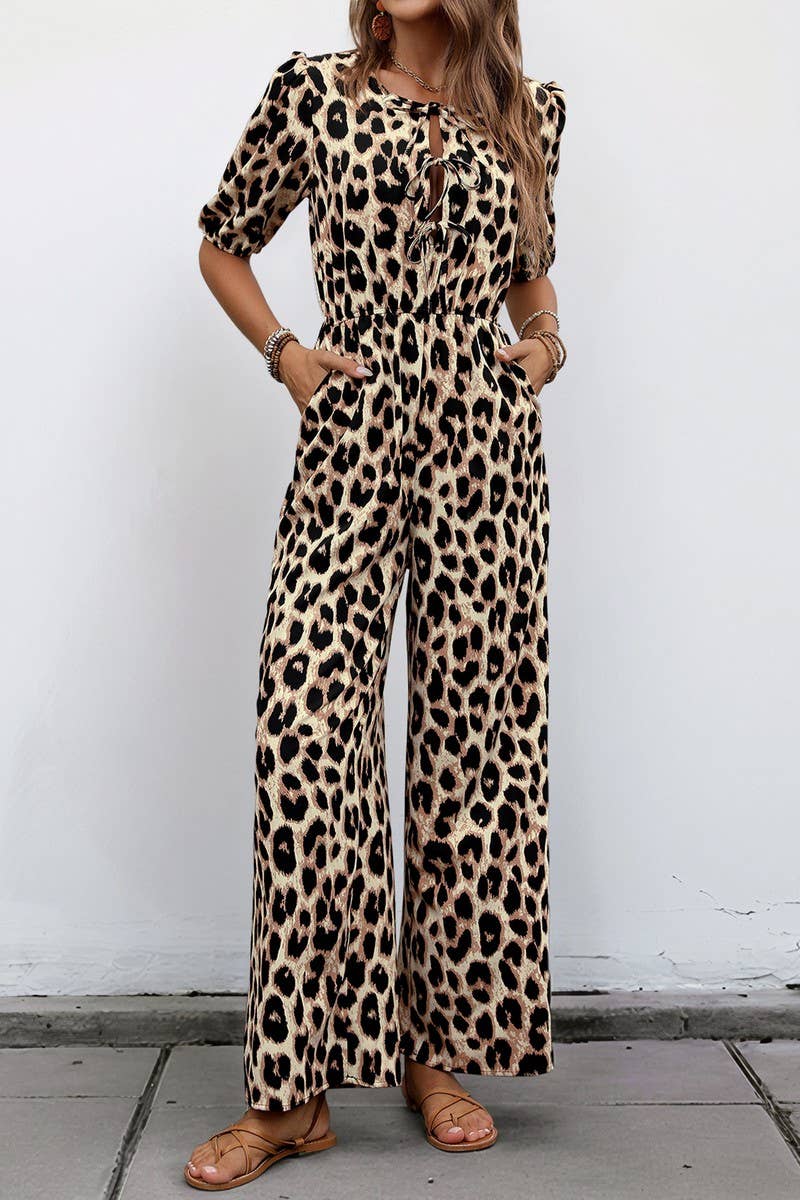 CWSJS1271_LACE-UP HIGH WAIST LEOPARD PRINT JUMPSUIT