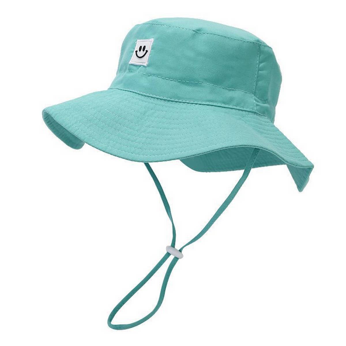 Kids Smiley Face Quick-Dry Sun Hat for Summer_CWAH3785