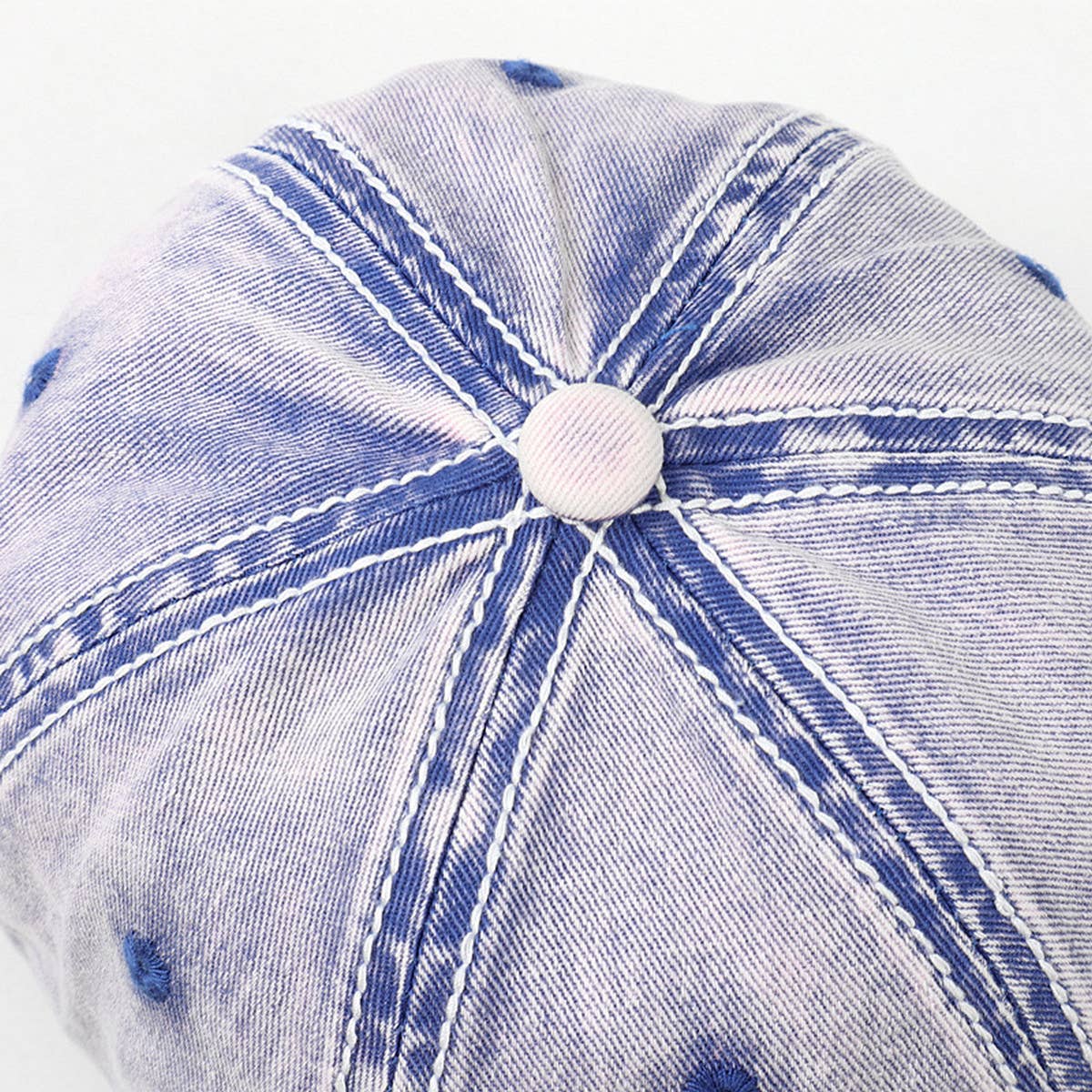 Spring Cotton Color Block Baseball Cap CWAH1144