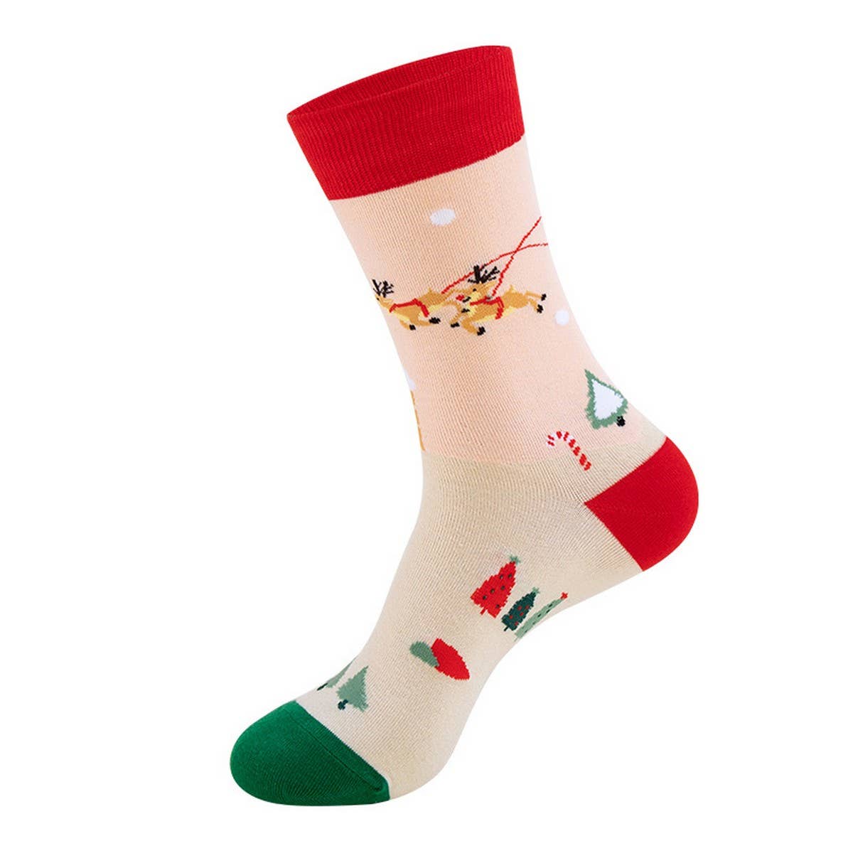 CWMS0826_Christmas Cartoon Snowman Socks