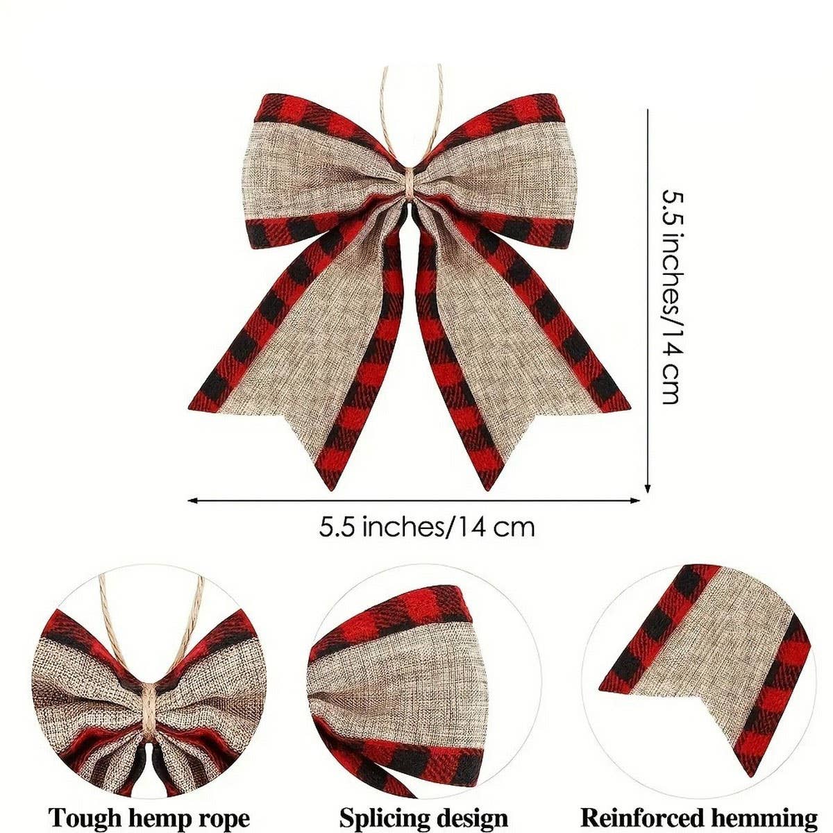 CWMM10212_ST. PATRICK DAYCHRISTMAS BOW ORNAMENTS DIY