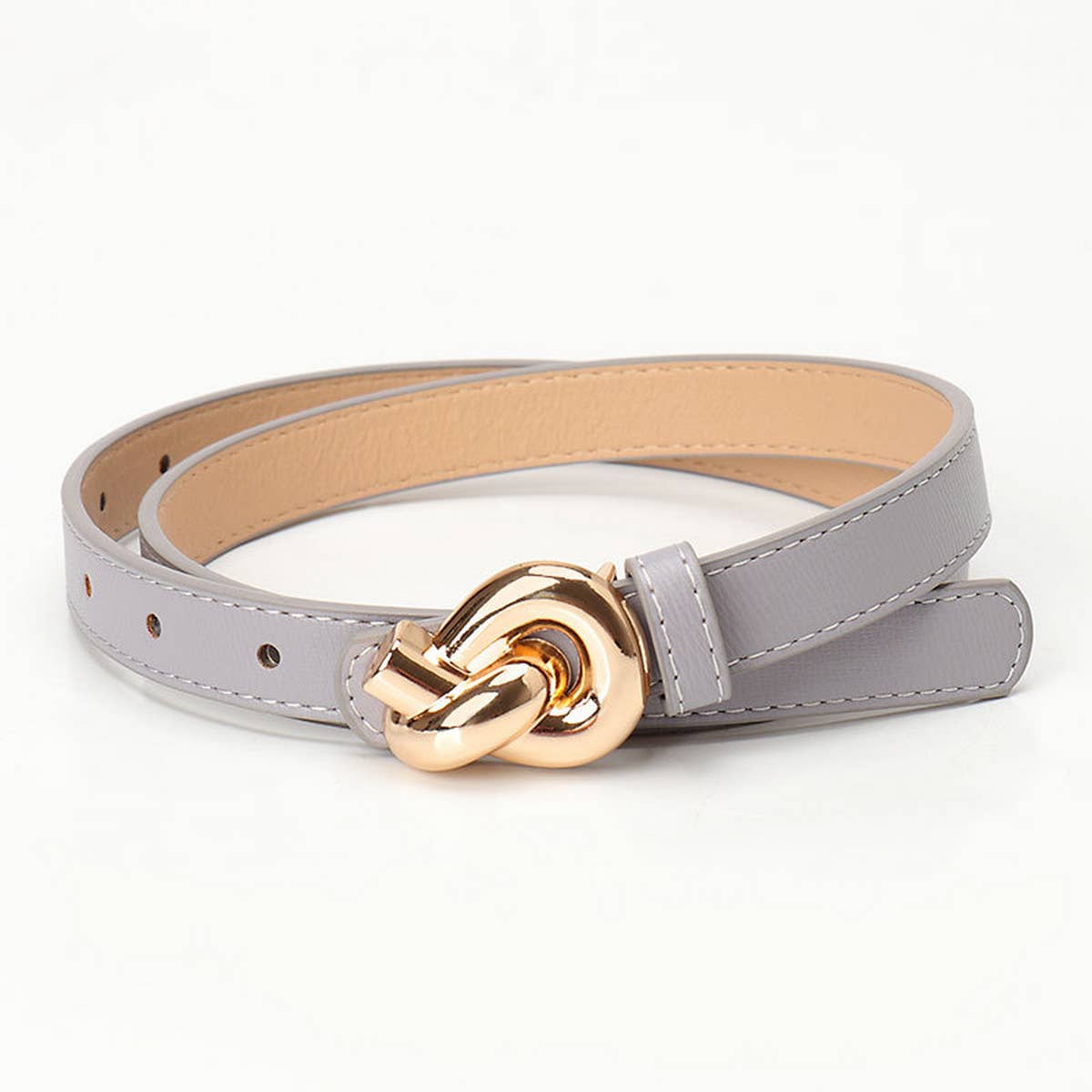 CWABE0935_FASHION SNAP KNOTTED BELT