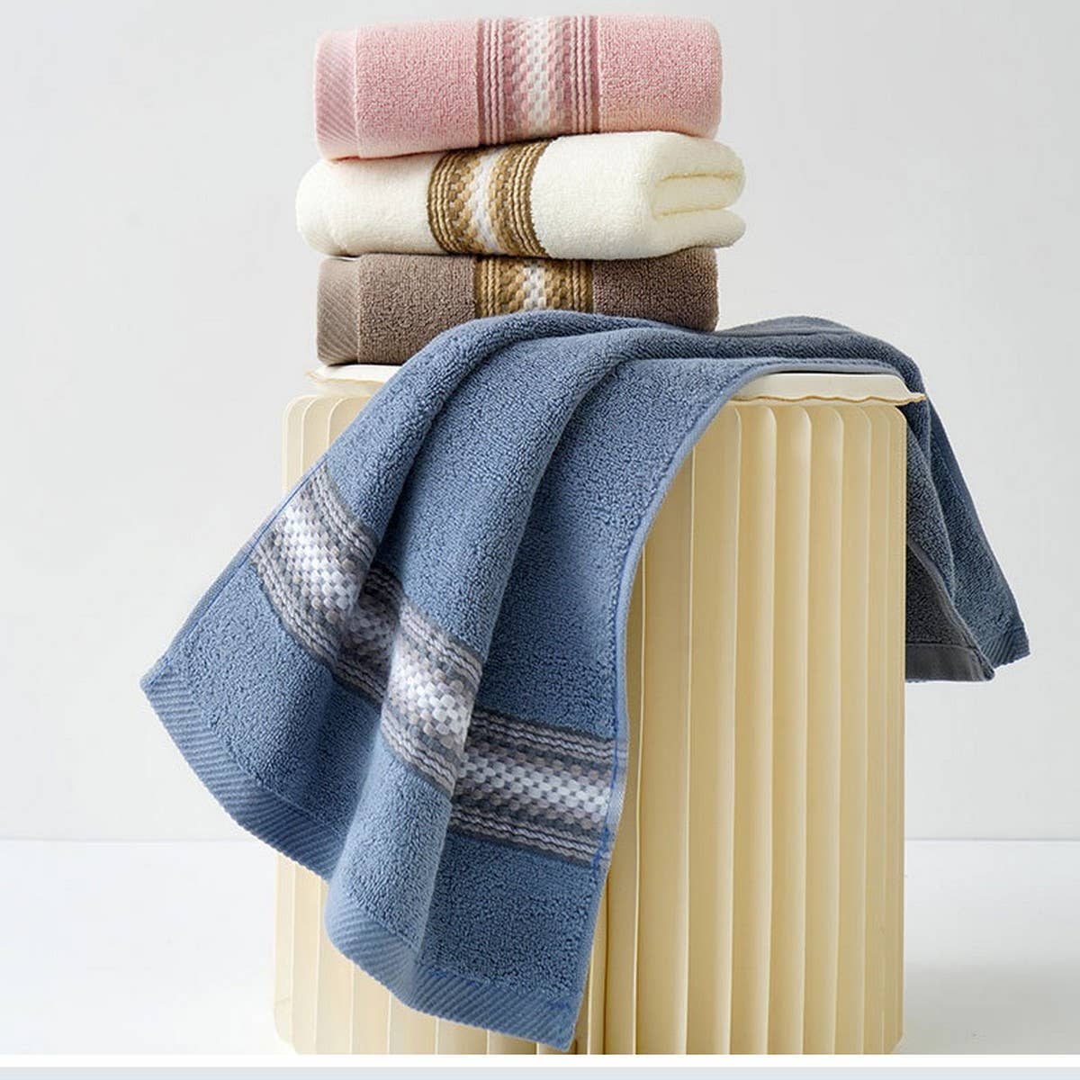 HOME-USE PURE COTTON THICKENED ADULT BATH TOWEL