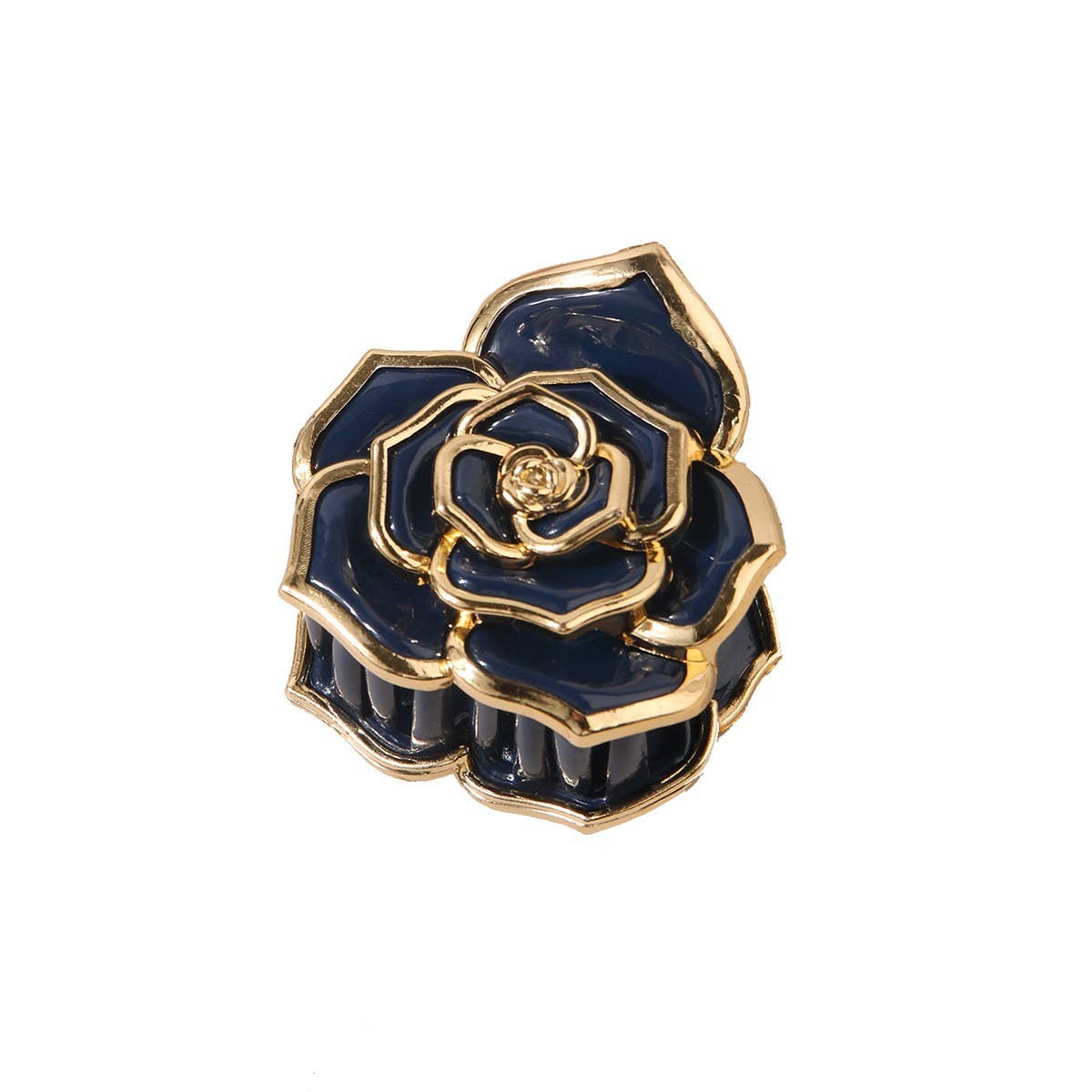 Sweet Rose Flower Hair Claw ? Small & Elegant