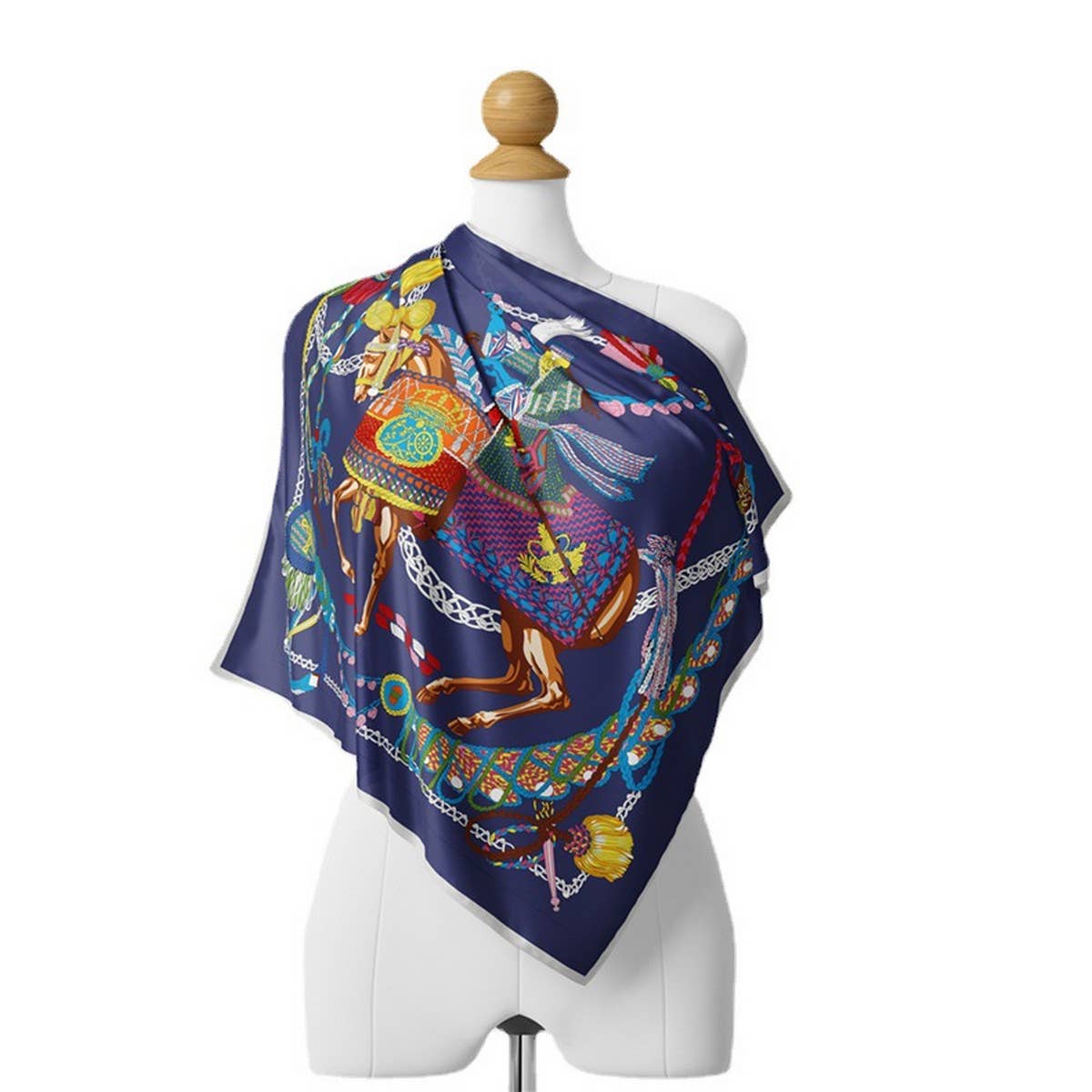 RETRO HOT SELLING PRINTED SQUARE SCARF_CWASC0658