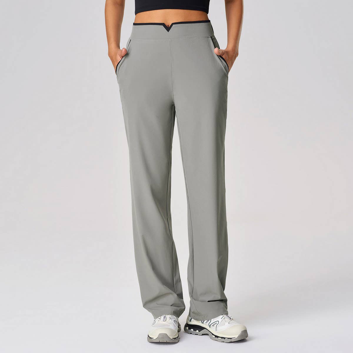 Women's High Waist Quick-Dry Yoga Jogger Pants