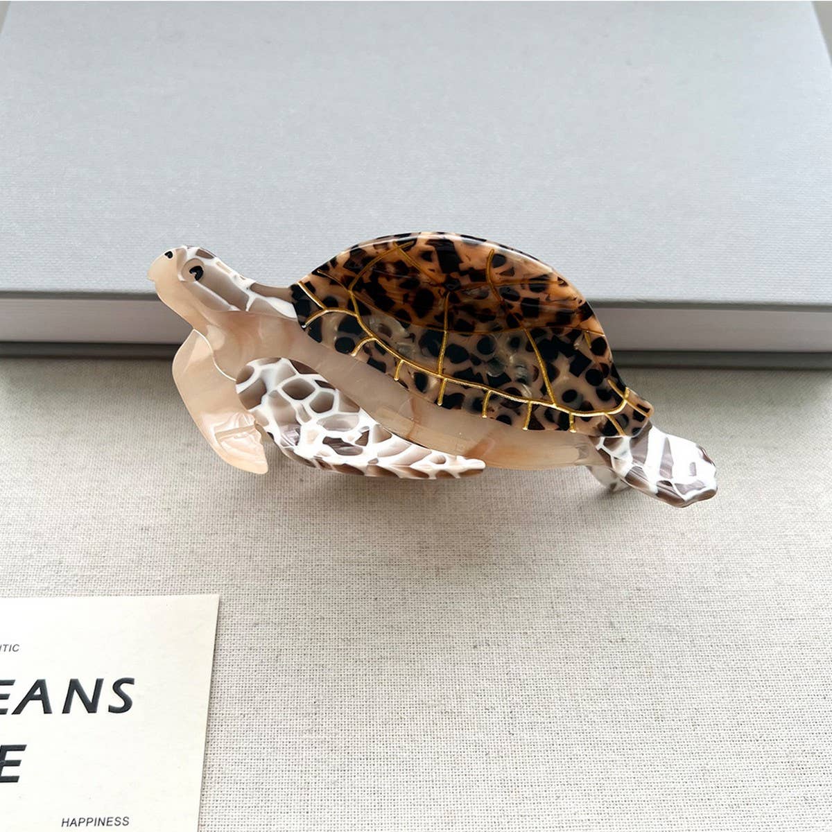 Ocean Claw Clip ??Shell, Shark, Turtle & Penguin_CWAHA5706