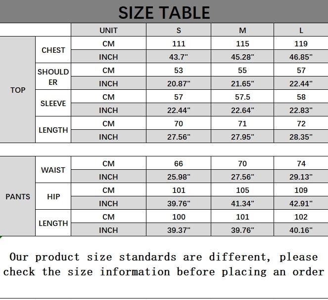 CWSPJ0319_LONG-SLEEVED AND LONG-PANTS PAJAMAS TWO-PIECE SET
