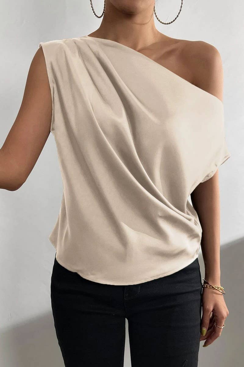 CWTDSS0068_SUMMER FASHION ONE SHOULDER ASYMMETRIC TOP