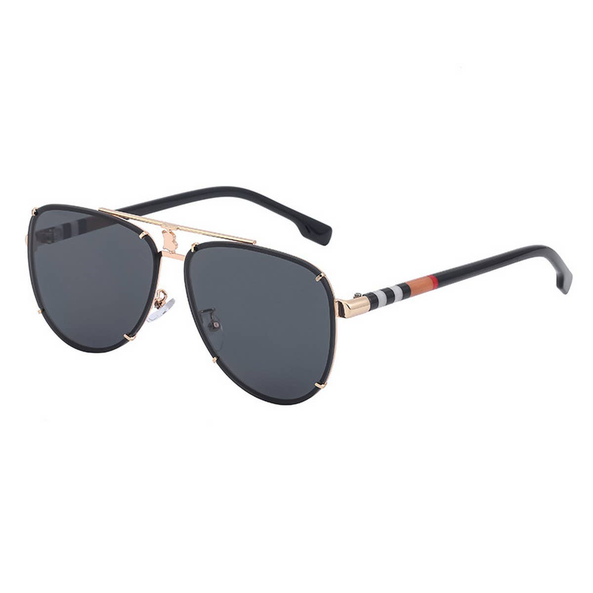 RETRO DOUBLE BEAM TOAD FASHION SUNGLASSES_CWASG0583