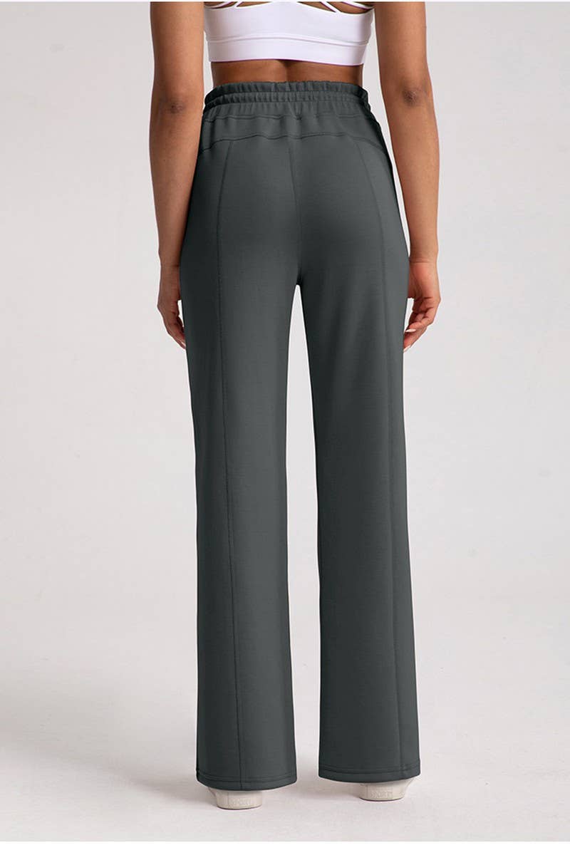 CWBLP1511_MODAL LOOSE HIGH WAIST STRAIGHT PANTS