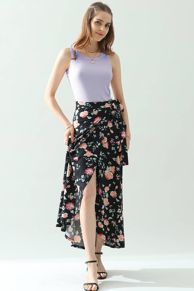 CWSBSSL025-S_ROUND NECK SNAP-BUTTON DETAIL BODYSUIT