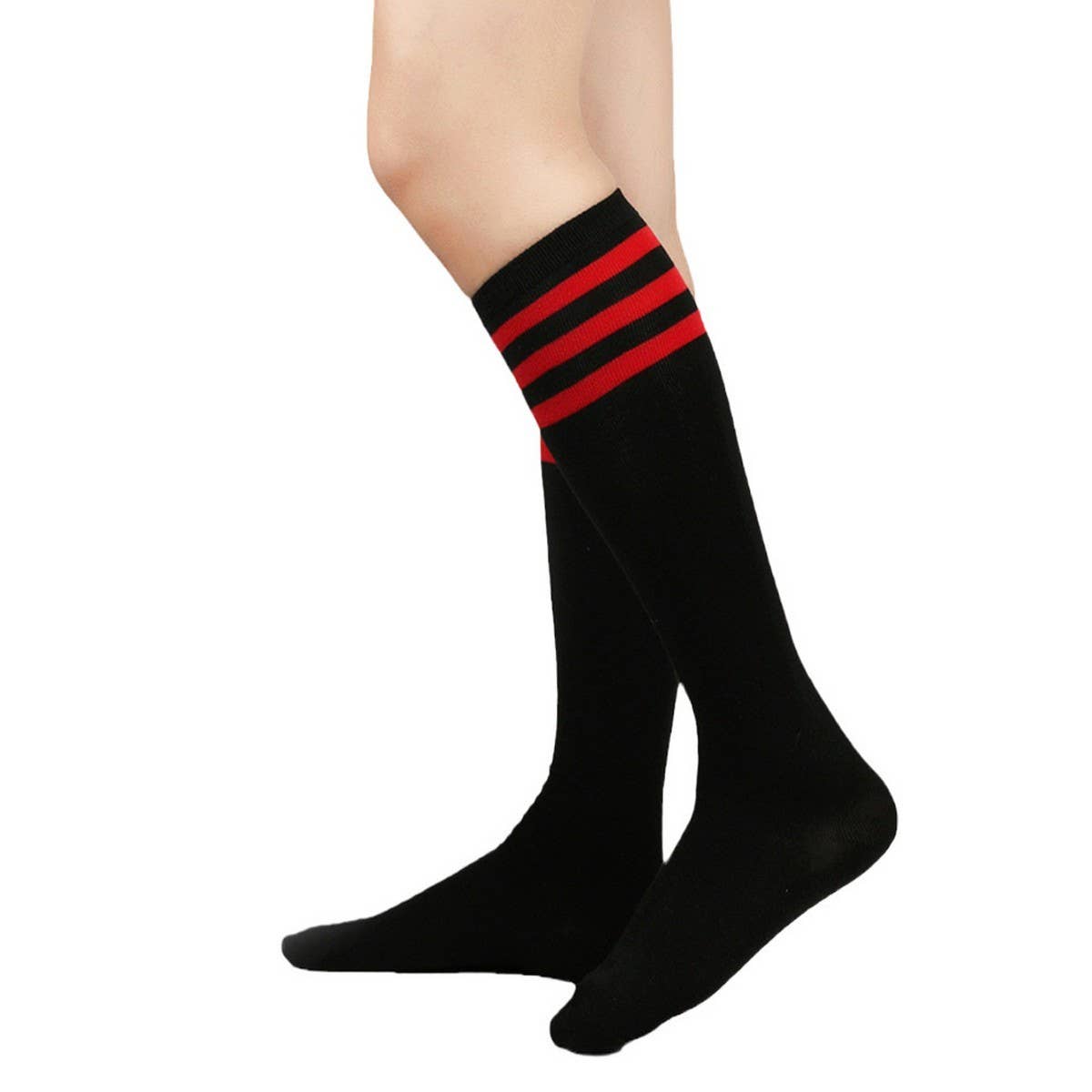 CWMM10064_WOMEN KNEE-HIGH SOCKS FOR SCHOOL &AMP  PERFORMANCE