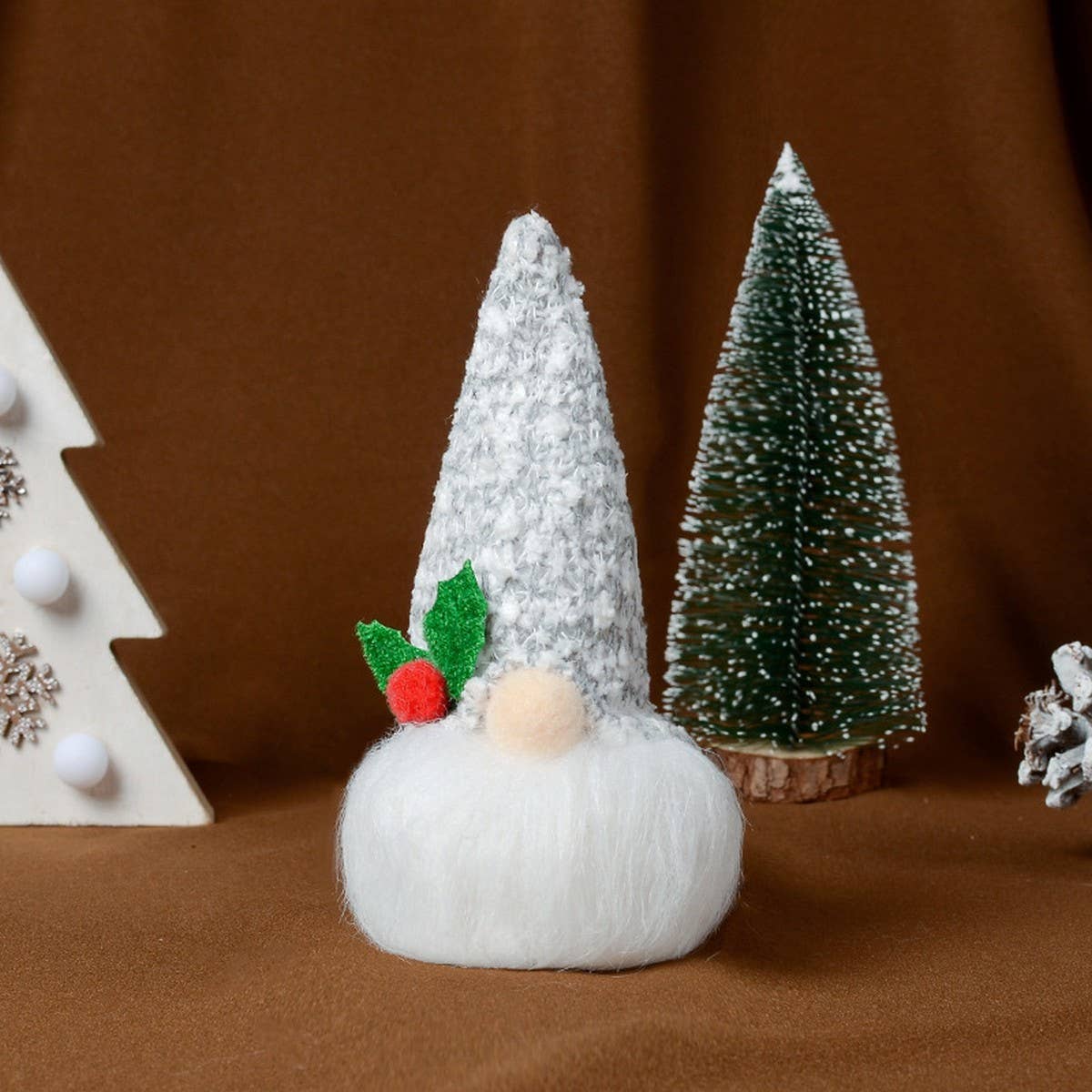 CHRISTMAS TREE PENDANT LUMINOUS FACELESS DOLL