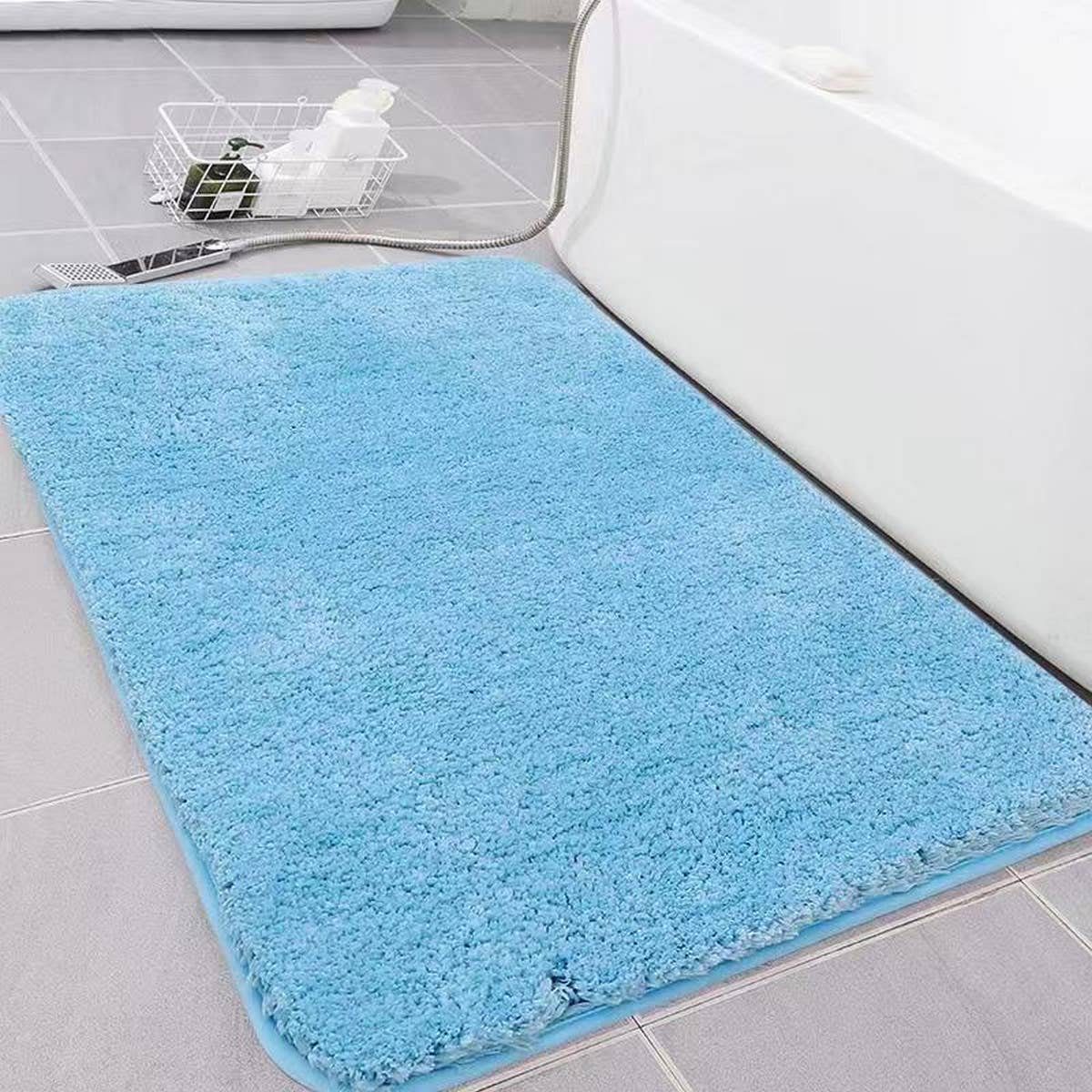 WATER-ABSORBENT NON-SLIP THICK BATHROOM MAT