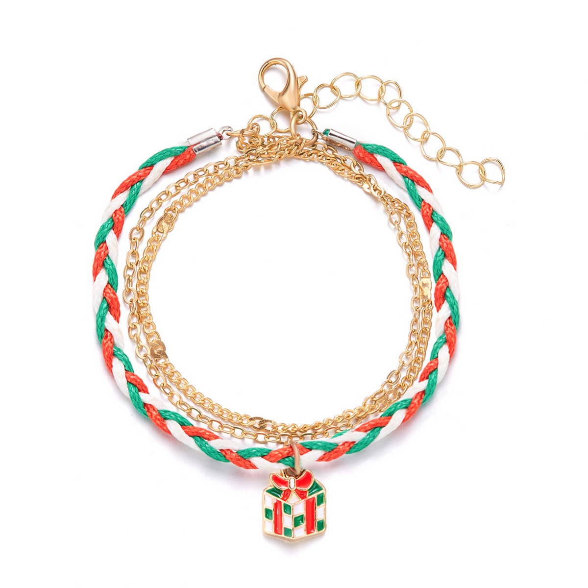 CHRISTMAS HANDMADE CHAIN BRACELET