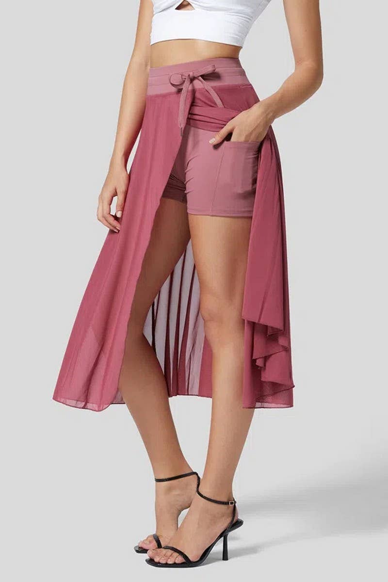 CWBLS0661_TEMPERAMENTAL AND FASHIONABLE ROMPER SKIRT