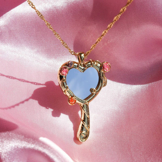 Barbie Magic Mirror Dopamine Necklace_CWMM5296