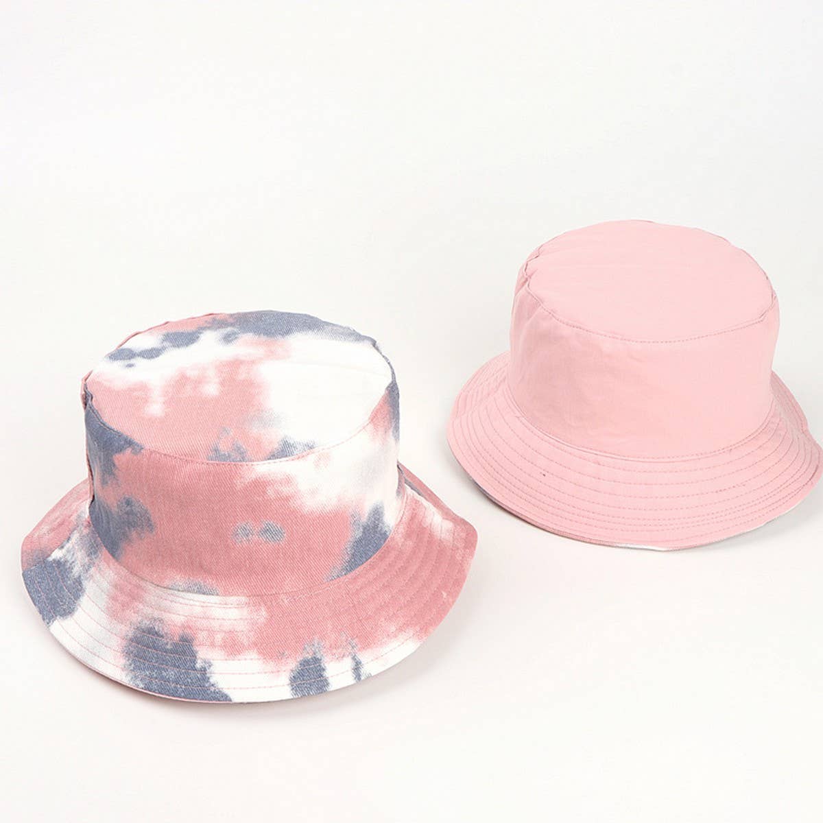 CWAH1517_TIE DYE REVERSIBLE SUNSCREEN BUCKET HAT