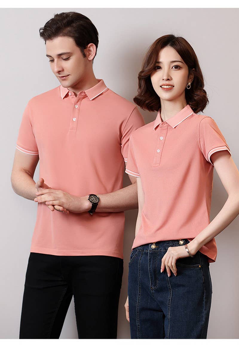 CWTBLS02449_EFFORTLESS STYLE SOLID POLO GOES WITH EVERYTHIN