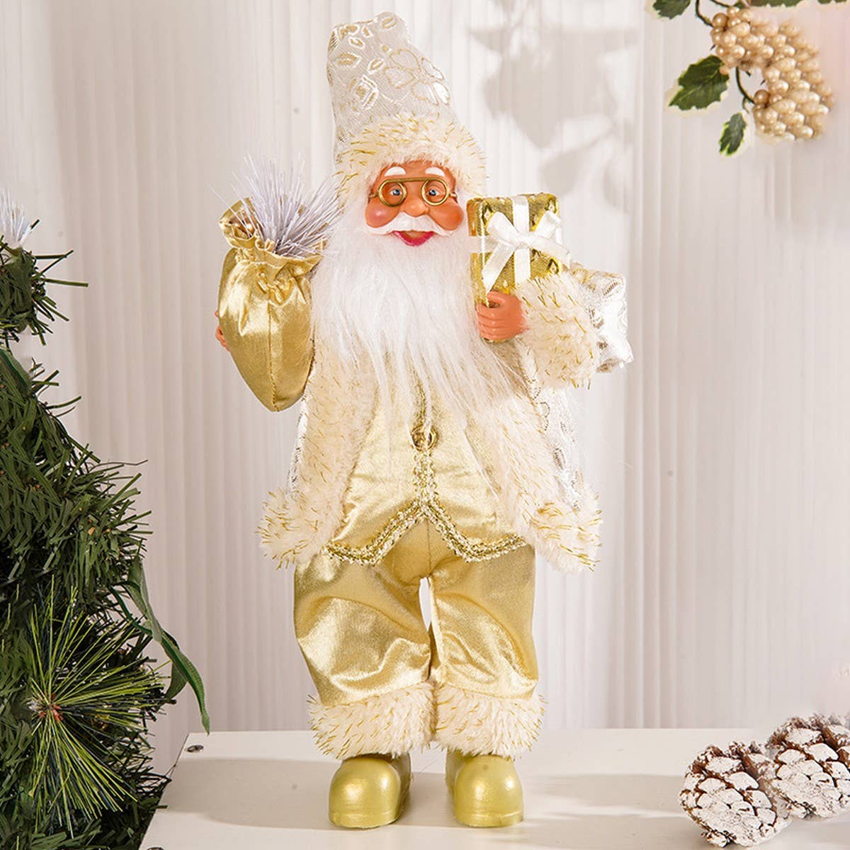 CHRISTMAS DECORATION BACKPACK OLD MAN ORNAMENTS