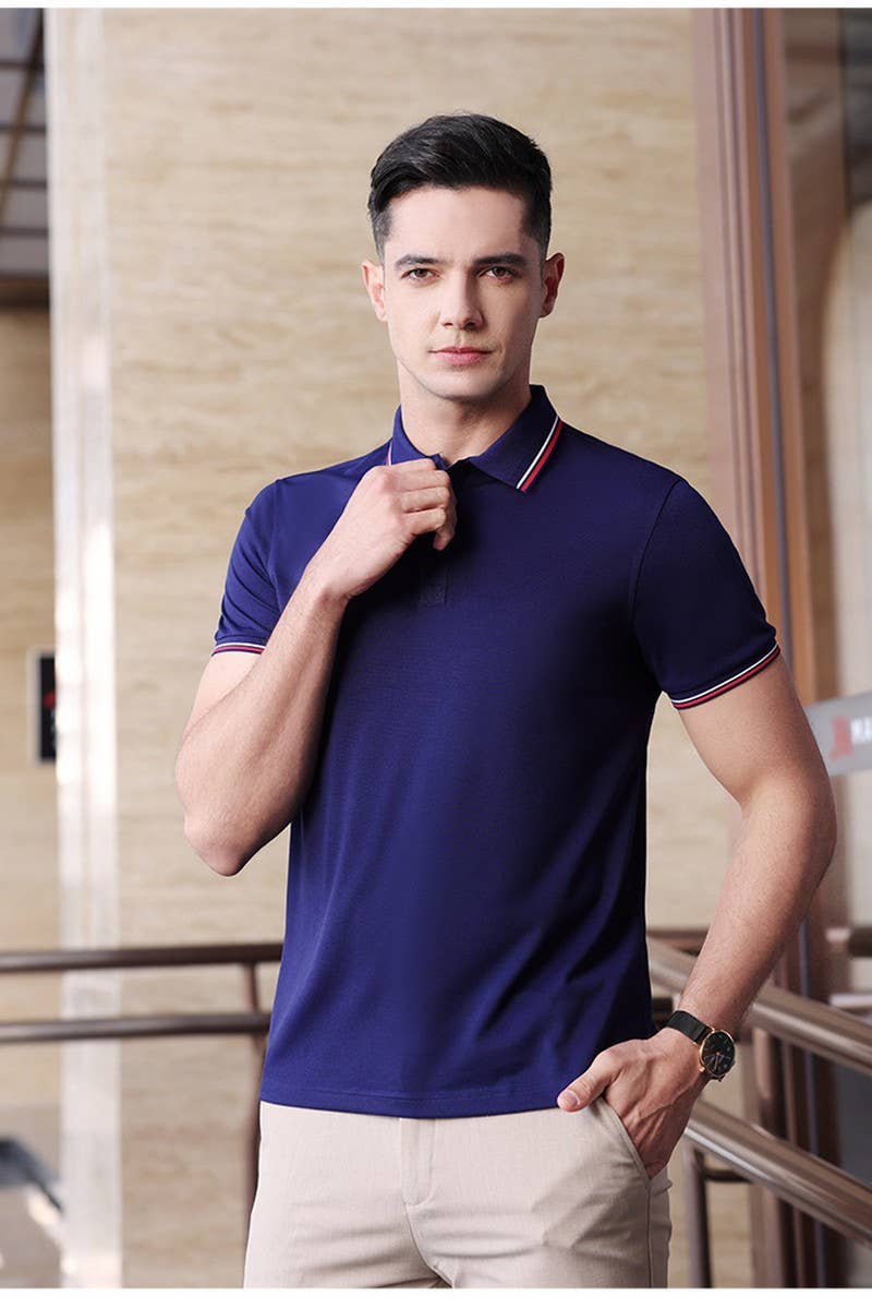 CWTBLS02424_WORKWEAR CUSTOM COLLARED SHORT SLEEVE POLO SHIRT