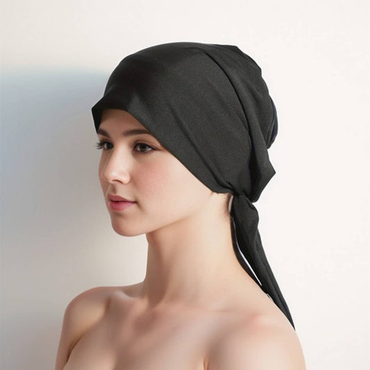 ARC-SHAPED TWO-TAIL CLASSIC ETHNIC HEADSCARF_CWASC2446