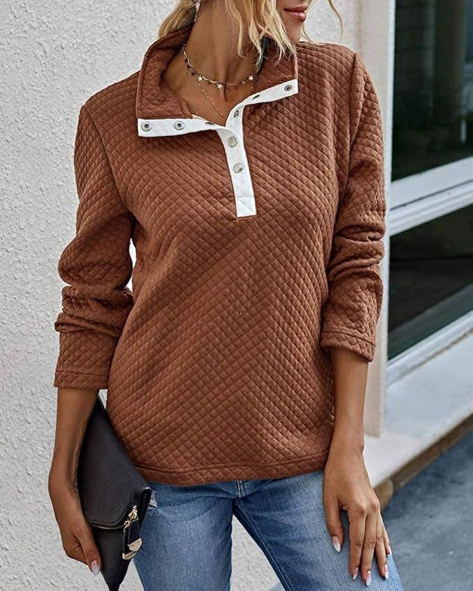 COLOR CONTRAST POCKET LAPEL PULLOVER HOODIE