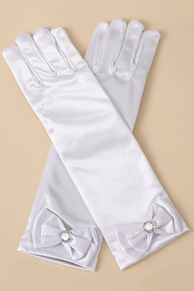 CWAG0290_KID PERFORMANCE PRINCESS ACCESSORIES SATIN GLOVES