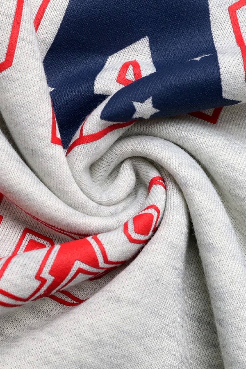 CWTBLL4072_LETTER PRINT ONE SHOULDER CROPPED HOODIE