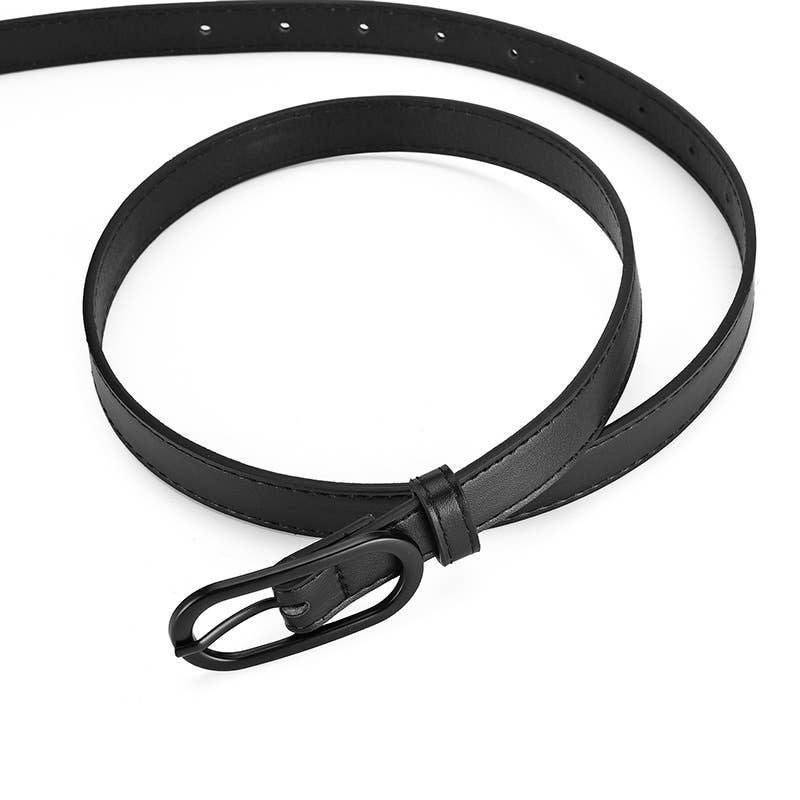 MACARON MATCHING UP PIN BUCKLE BELT FOR WOMEN