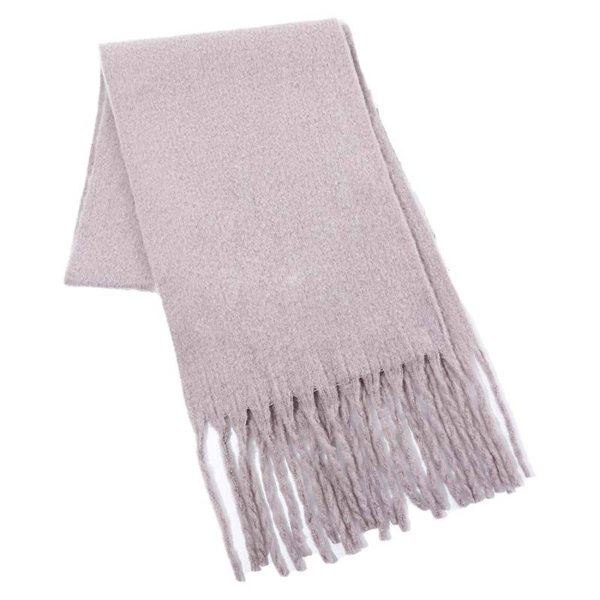 CWASC1577_WINTER SOLID COLOR FASHION WARM SCARF SHAWL