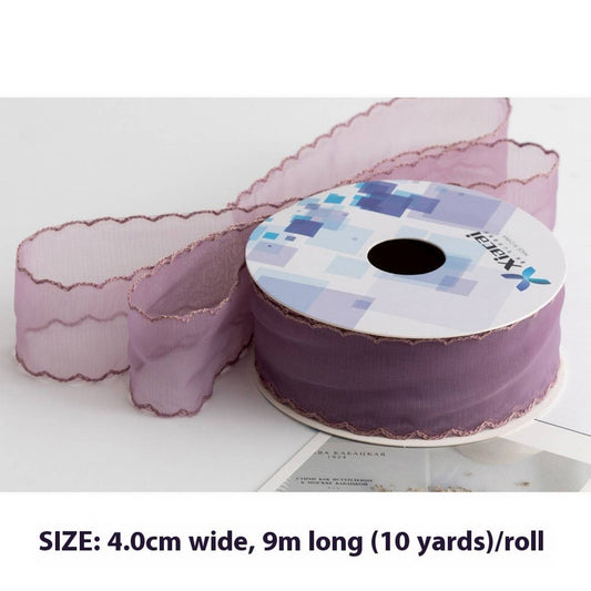 CURVED LACE HANDMADE MATERIALS DIY RIBBON