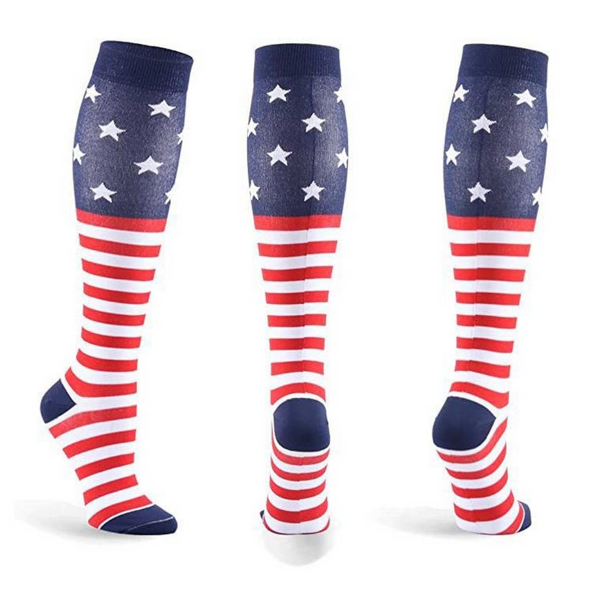 WOMEN'S SPORTS LONG ELASTIC COMPRESSION SOCKS