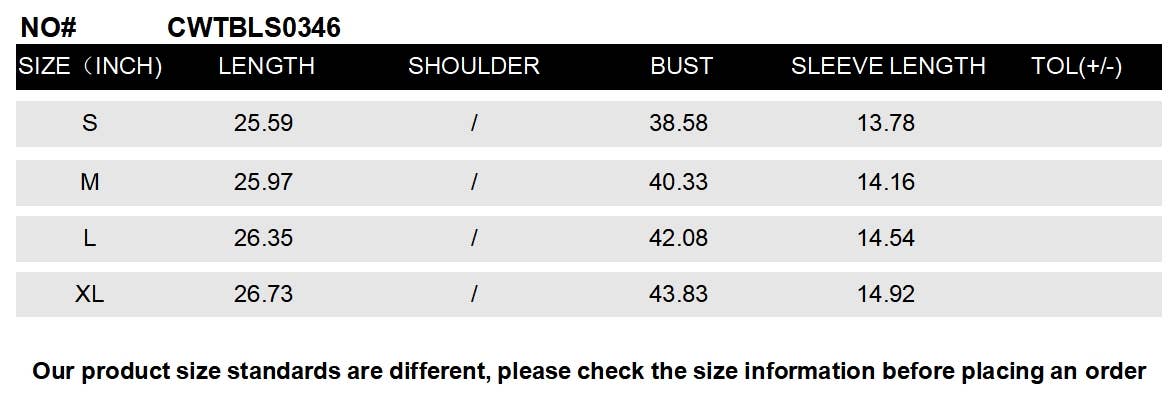 CWTBLS0346_V-Neck Short Sleeve Print Top