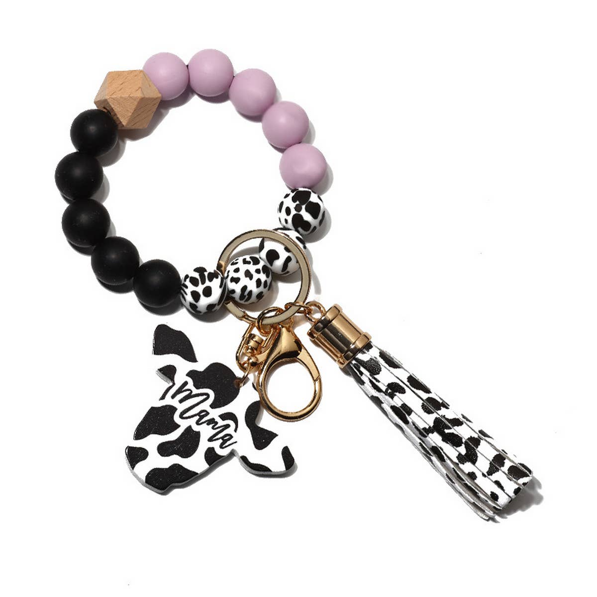 BULL HEAD WESTERN STYLE BRACELET KEYCHAIN_CWMM1289