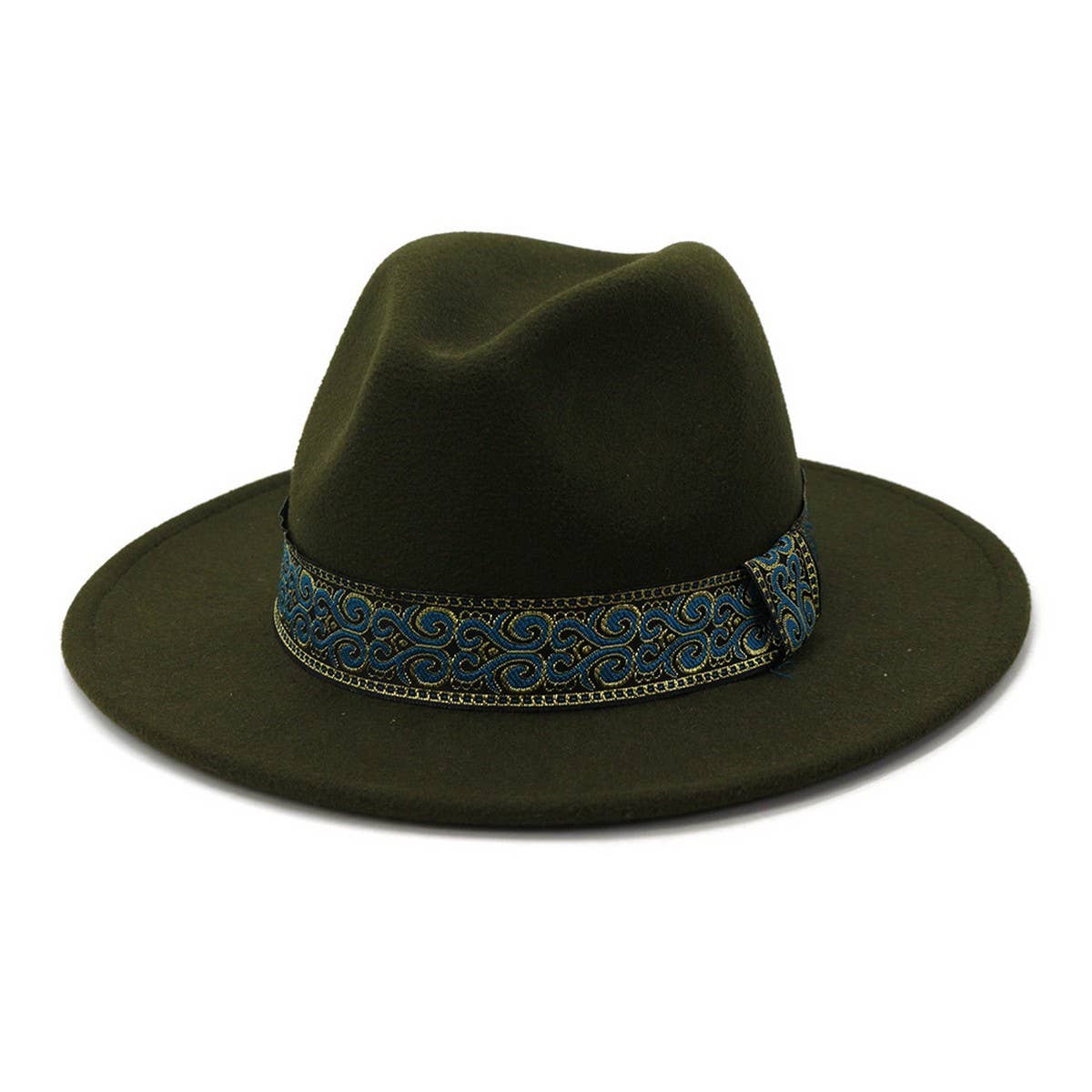 2024 NEW MEN'S AND WOMEN'S STRAIGHT BRIM JAZZ HAT_CWAH1776