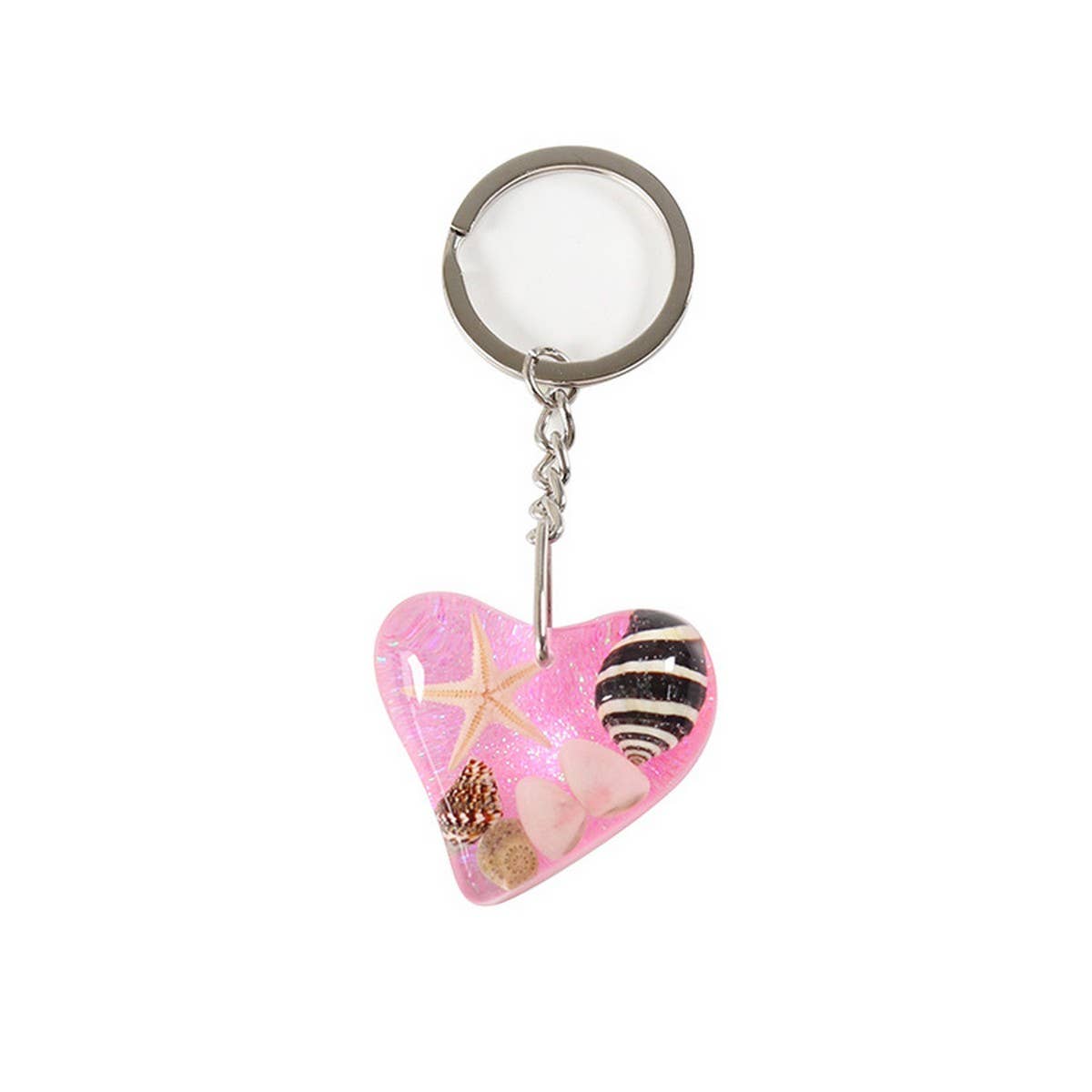 NEW OCEAN SERIES METAL CAR KEYCHAIN PENDANT