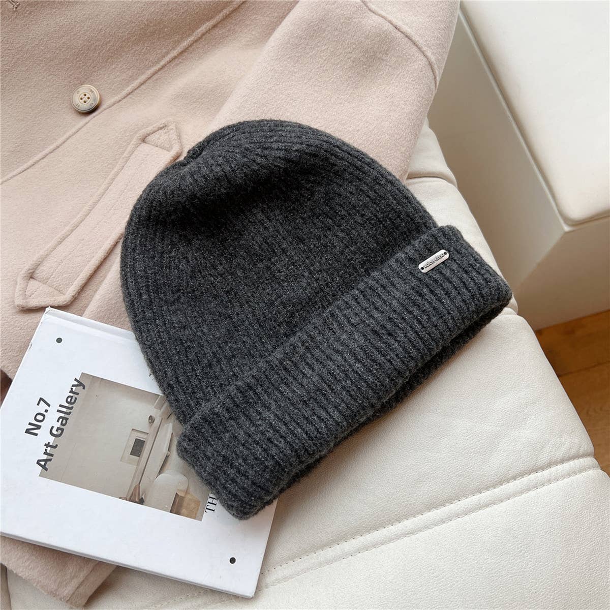 CWAH3158_WOMEN'S FASHION WINTER THICK WOOLEN HAT