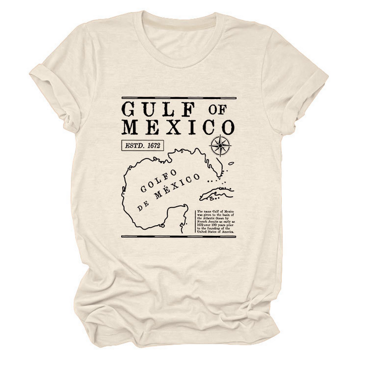 Gulf of Mexico Estd Tee ? Soft Comfort T?Shirt