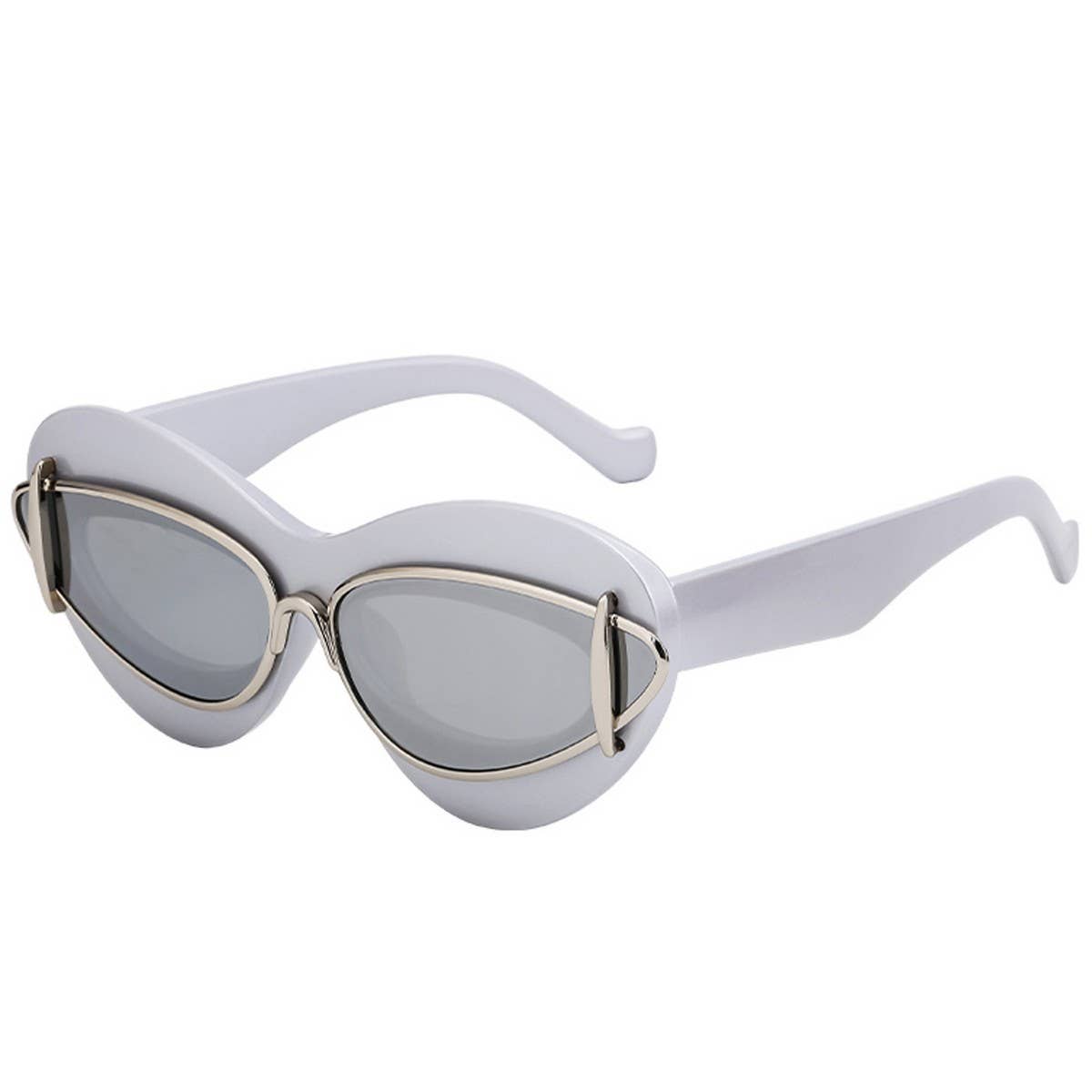 FASHION CAT EYE SUNGLASSES SMALL FRAME SUNGLASSES_CWASG0569