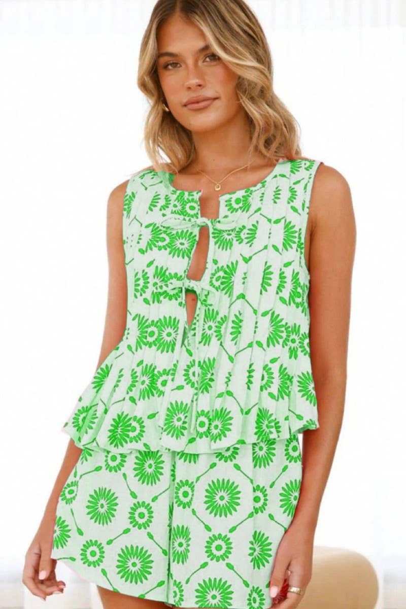 CWSTB1779_COMFY RIBBED PRINT TANK AND SHORTS SET