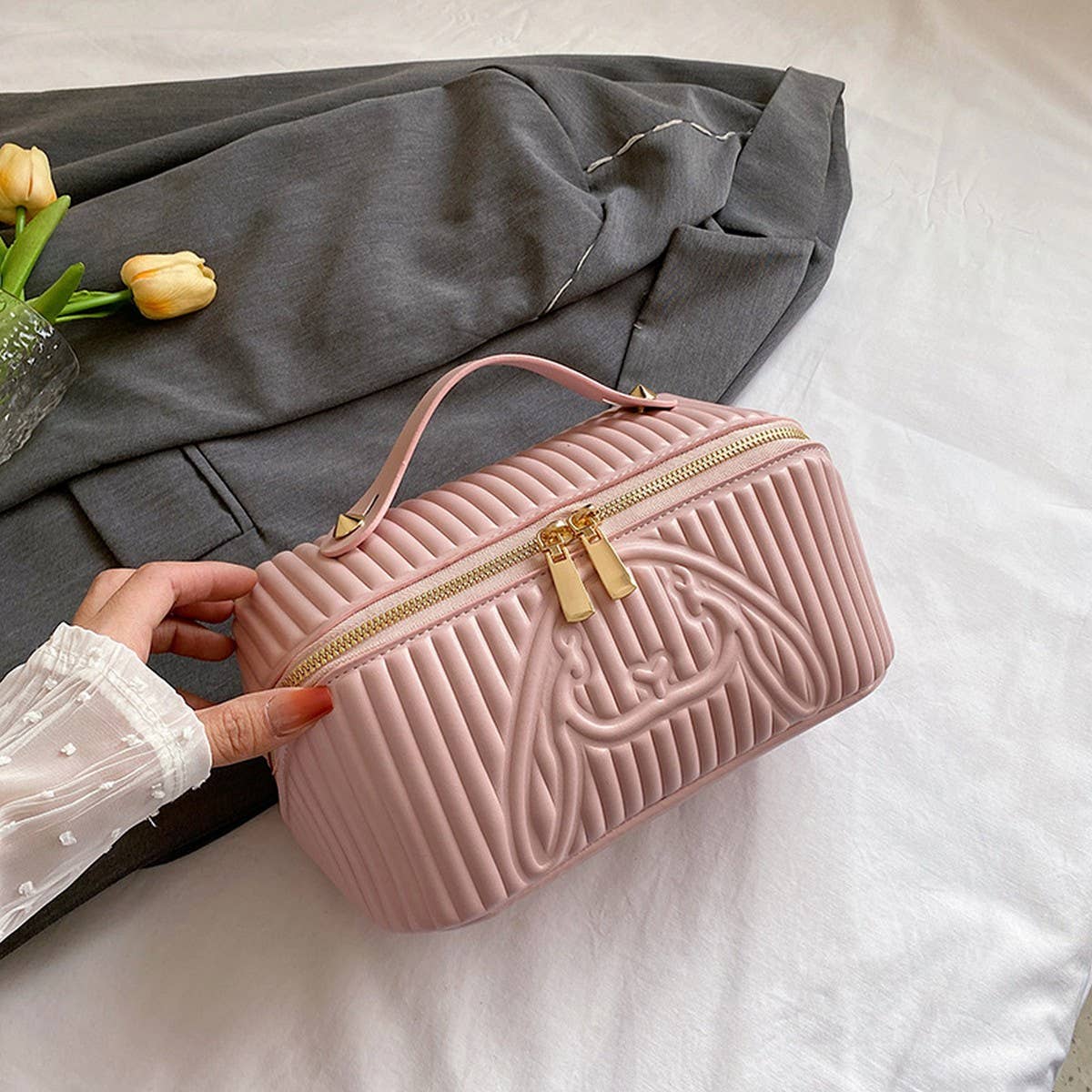 NEW FASHION LARGE CAPACITY HIGH-END COSMETIC BAG_CWAB4418