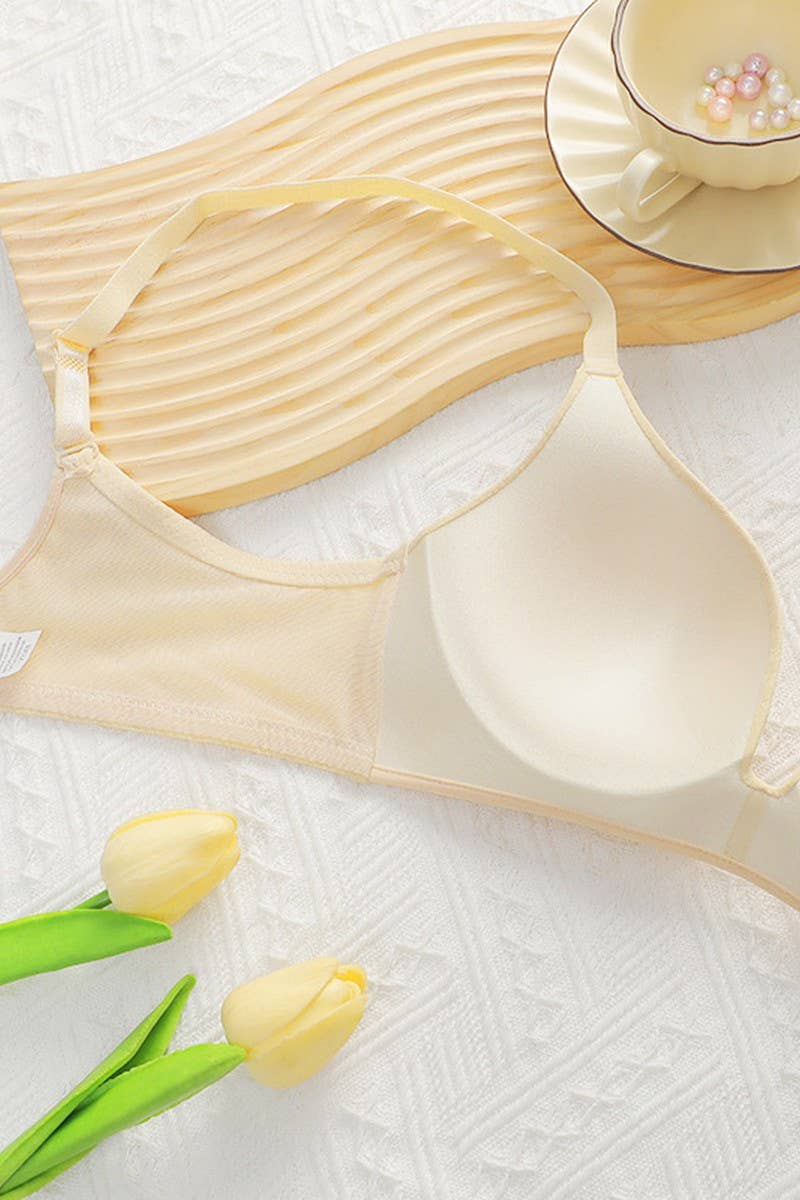 CWMU00293_SOLID COLOR SEXY PUSH UP SIDE SUPPORT BRA