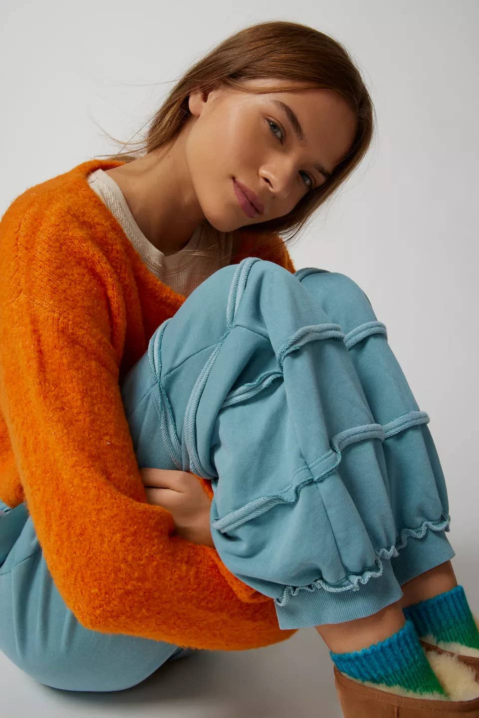 CWBLP1552_COMFORTABLE REVERSIBLE ELASTIC-POCKET PANTS