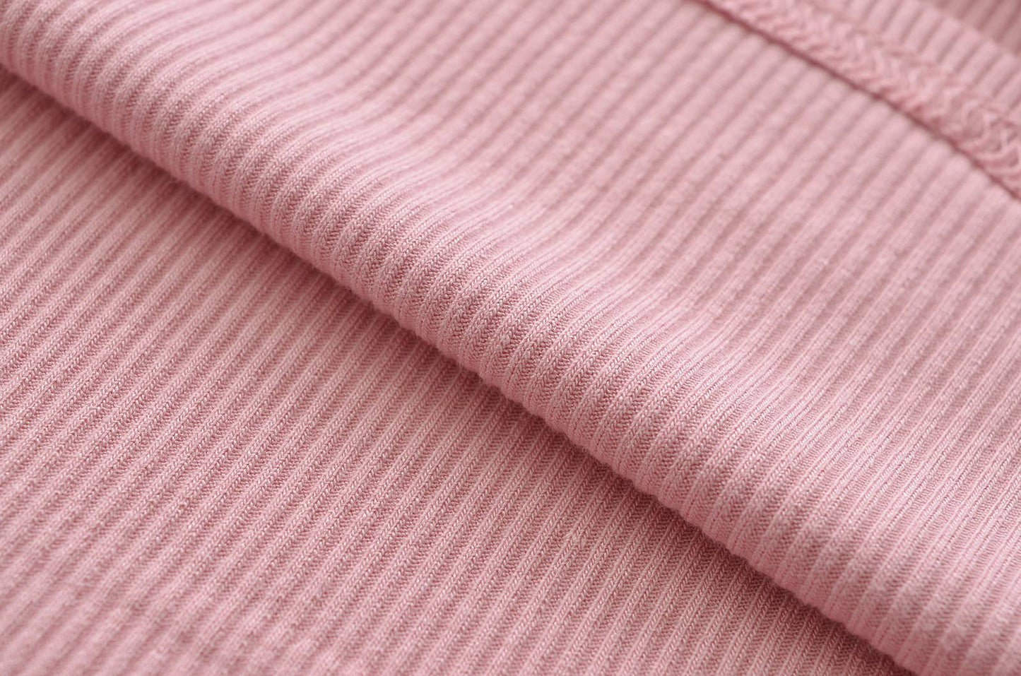 DOUBLE SQUARE NECK TIGHT PLEATED TOP